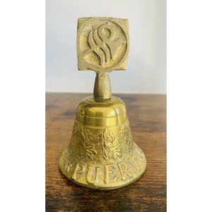 Brass Bell Puerto Vallarta Vintage Dinner Bell Wedding Honeymoon